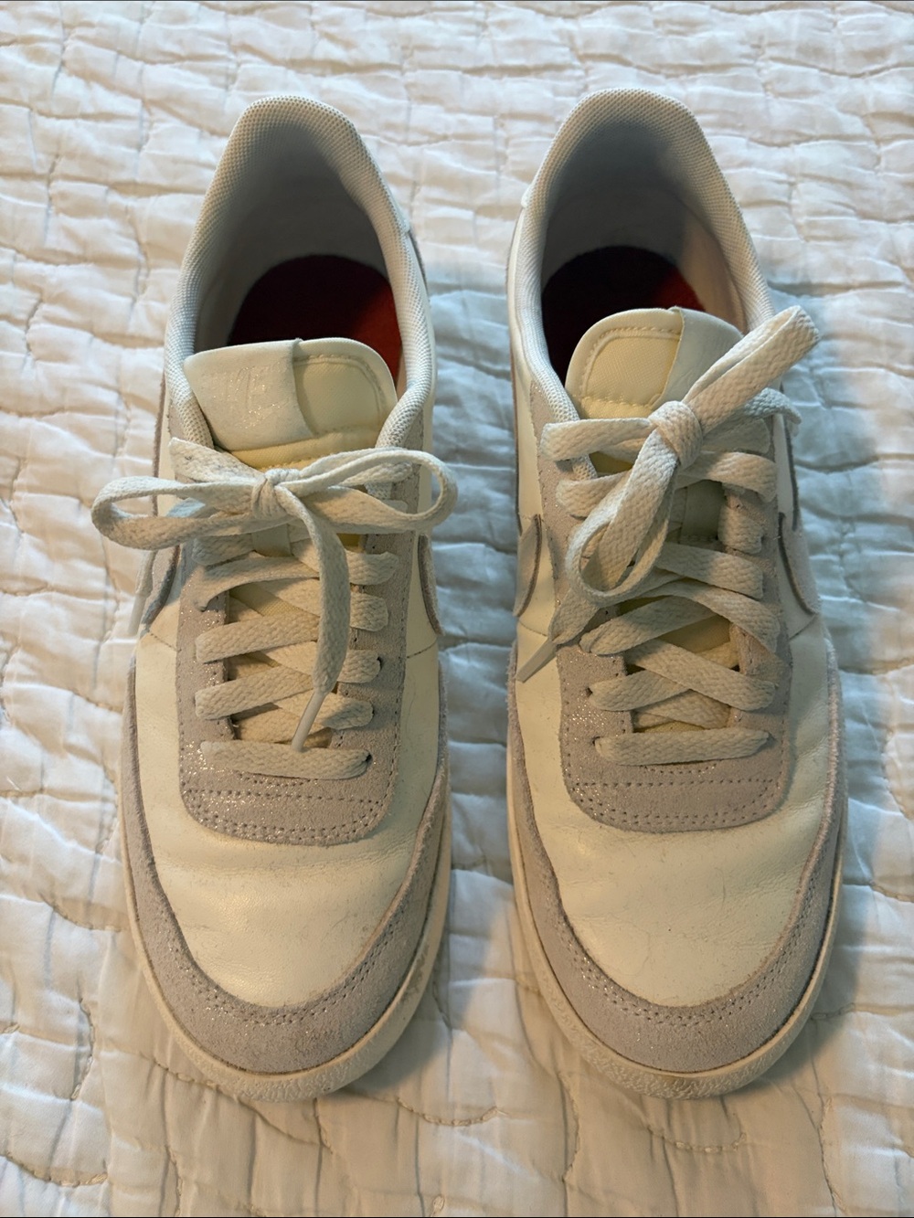 Women's Casual Low-Top Sneakers in Off-White
